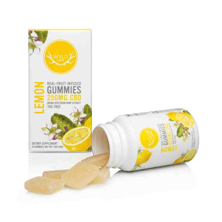 Wyld Lemon CBD Gummies 250MG / 10 Count